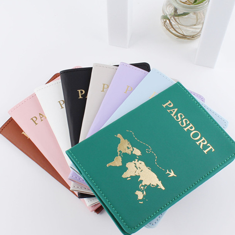 Leather Passport Cover - 1PCS PU Leder Karte Passport Abdeckung