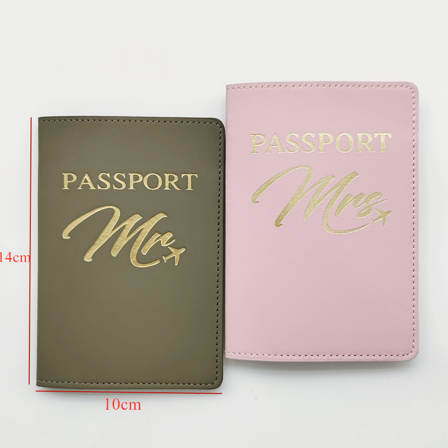 2-teiliges Set Mr/Mrs Liebhabe – Leather Passport Cover Bewertung und Preis