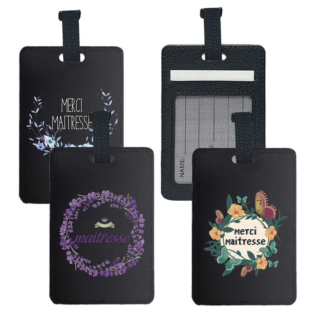 Tragbarer Pu-Reisegepäckanhäng – Leather Passport Cover Bewertung und Preis
