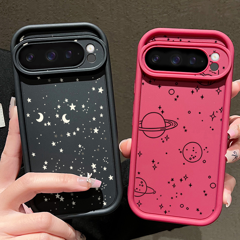 Glänzende Stern-Mond-Muster Ha – Google Pixel 9 Pro Bewertung und Preis