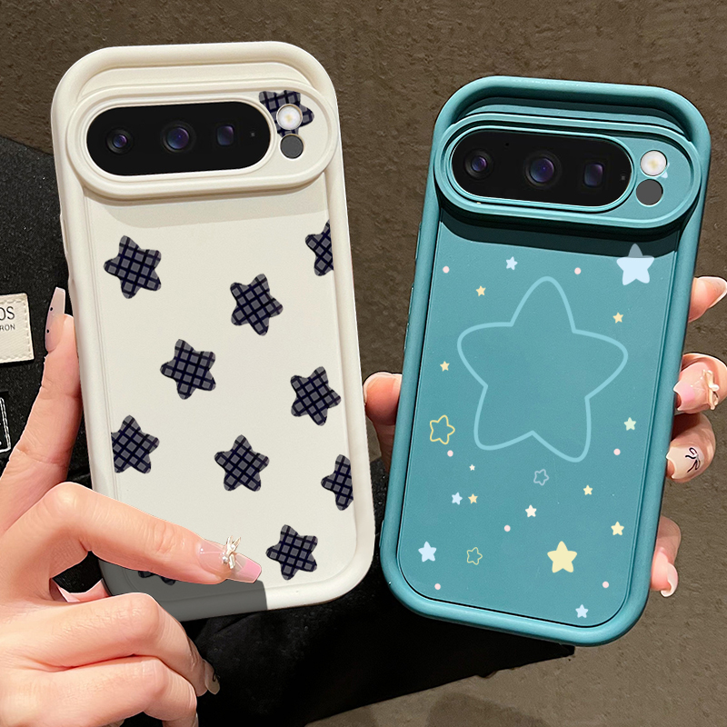 Glänzende Stern-Mond-Muster Ha – Google Pixel 9 Pro Bewertung und Preis